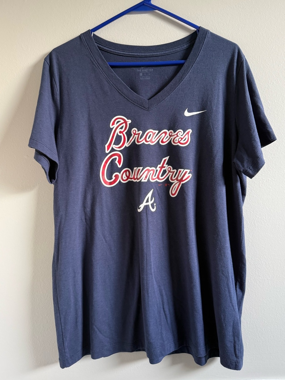 Atlanta Braves Nike tshirt, EUC, XL
